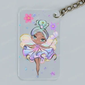 Custom Acrylic Rectangle Keychain | Personalised Keyring