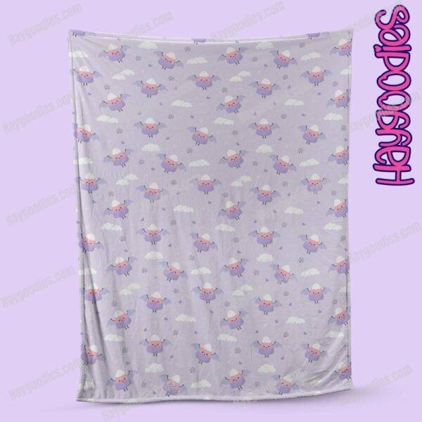 cutecandycorn.jpg Halloween Cuties Pattern Soft Fleece Blanket-Various Sizes and Designs