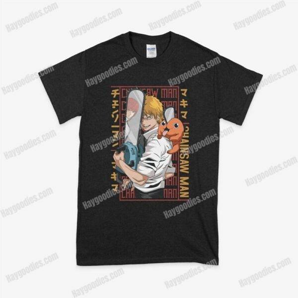 denji2.jpeg Denji Chainsaw Man Anime Unisex T-Shirts-S to 5XL-Various Designs