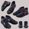 download-6.jpg Miles Morales Spider-Man Kids High Top Canvas Shoes-Navy