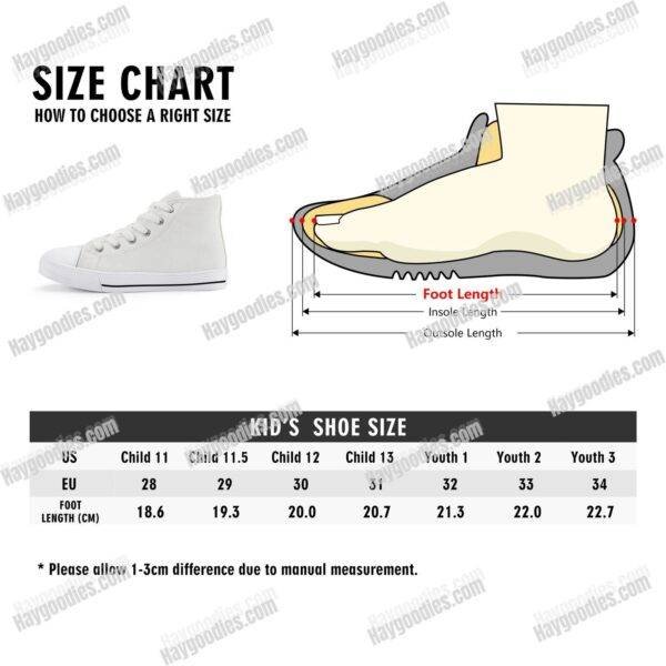 Miles Morales Spider-Man Kids High Top Canvas Shoes-Navy