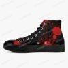Custom Made Toga Himiko Unisex High Top Canvas Shoes – Black – Men and Women Sizes