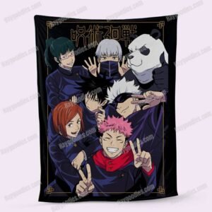 Jujutsu Kaisen Soft Fleece Blanket-Various Sizes and Designs