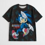 Sonic the Hedgehog kids t-shirt bold vibrant unisex
