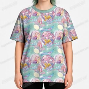 Jem and the Holograms Pattern T-Shirt – Retro 80s Cartoon | XS–7XL