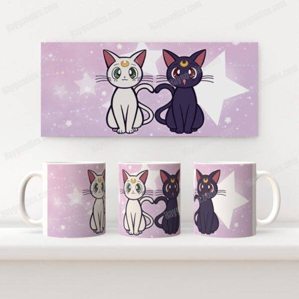Sailor Moon Characters Ceramic Mug – 11oz / 300ml-Various Designs
