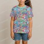 Lilo and Stitch pattern kids t-shirt unisex toddler kids