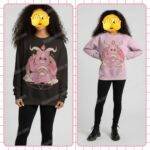 Care Bearphomet sweatshirt relaxed drop-shoulder unisex