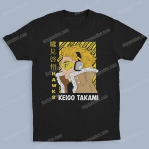 Hawks Unisex Black T-Shirts-Kids and Adult Sizes to 5XL-Various Designs