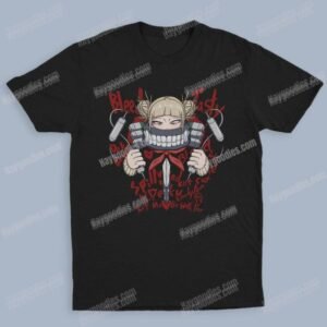Himiko Toga Unisex Black T-Shirts-Kids and Adult Sizes to 5XL-Various Designs
