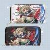 Himiko Toga wallet My Hero Academia PU leather zip around purse two versions