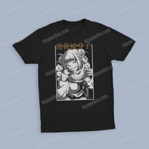 himiko-2.jpg Himiko Toga Unisex Black T-Shirts-Kids and Adult Sizes to 5XL-Various Designs