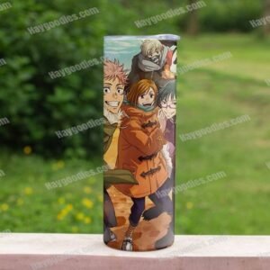 Jujutsu Kaisen 20oz Skinny Tumbler with Straws-Various Designs