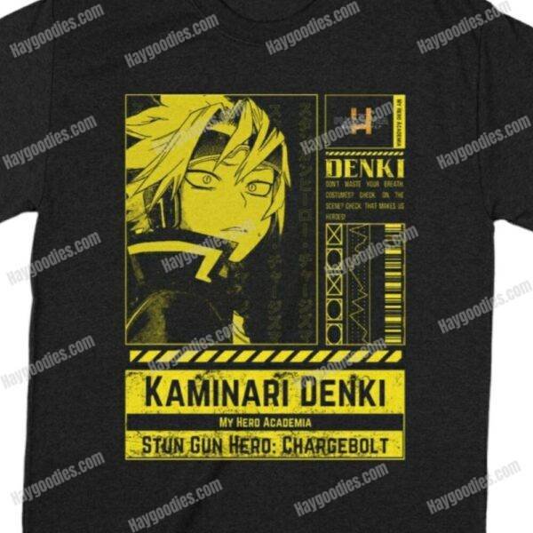 My Hero Academia T-Shirts – Anime Character Designs | Deku, Bakugo, Todoroki | Unisex Sizes Kids to Adult 5XL