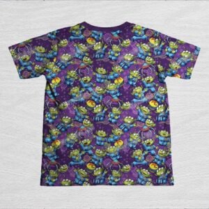 Toy Story Aliens Pattern Kids Unisex T-Shirt