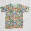 kids-tshirt-animalcrossing-fr.jpg Animal Crossing pattern kids t-shirt unisex all-over print mint collar