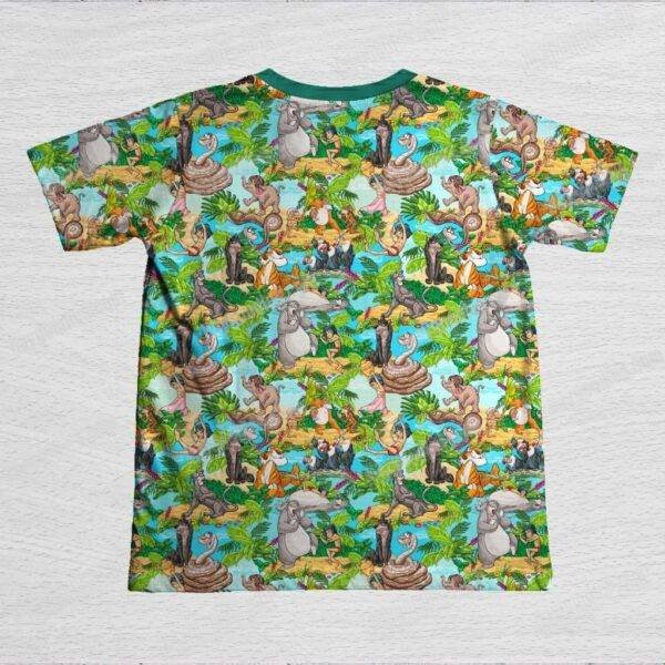 Jungle Book Pattern Kids Unisex T-Shirt