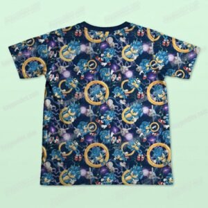 Sonic the Hedgehog Pattern Kids Unisex T-Shirt