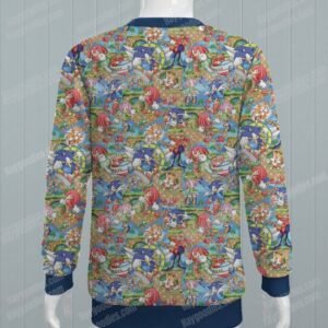 Sonic and Friends Kids Jumper – Comfortable Loose Fit – Toddler and Kids Sizes