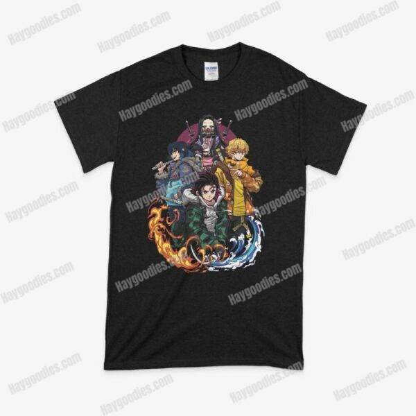 Demon Slayer Anime Unisex T-Shirts-Kids and Adult Sizes S to 5XL-Various Designs