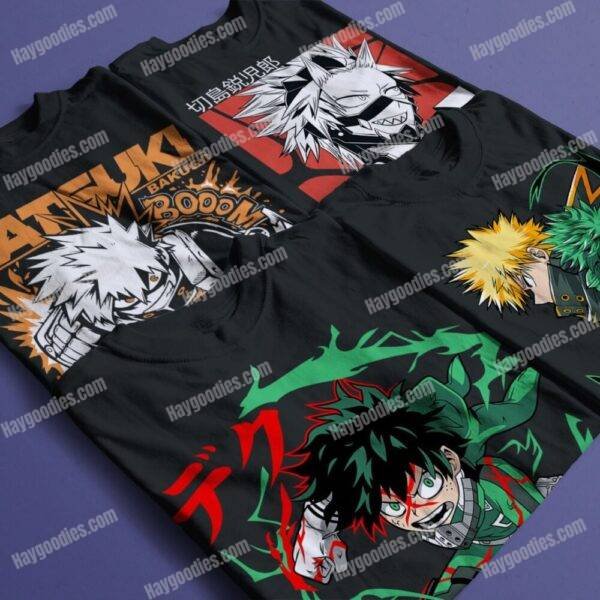 My Hero Academia Anime Unisex T-Shirts-Kids and Adult Sizes to 5XL-Various Designs