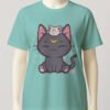 Sailor Moon Luna t-shirt kawaii Luna Artemis-mint Sailor Moon Luna t-shirt kawaii Luna Artemis