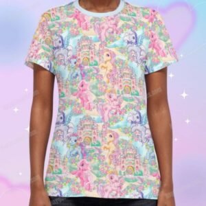 My Little Pony Pattern T-Shirt-XS to 7XL
