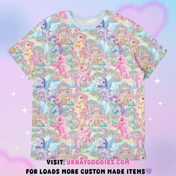 My Little Pony Pattern T-Shirt-XS to 7XL