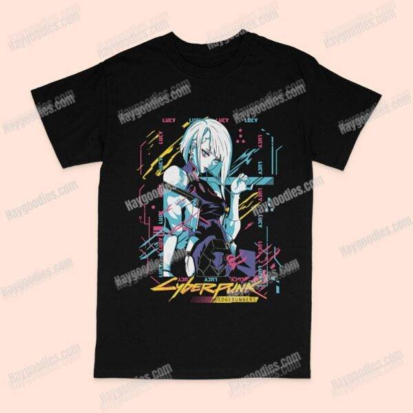 Cyberpunk Anime Unisex T-Shirt | UK Sizes S to 5XL
