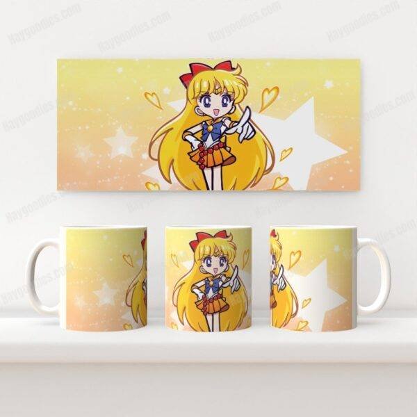 Sailor Moon Characters Ceramic Mug – 11oz / 300ml-Various Designs