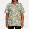 model-animalcrossing-p.webp Animal Crossing Pattern T-Shirt-XS to 7XL-Purple