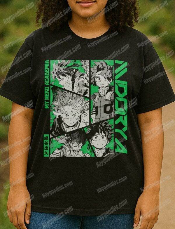 My Hero Academia T-Shirt | Anime Character Tees | Unisex Boku No Hero Academia Shirt (Kids-Adult Sizes)