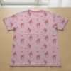 My Melody t-shirt lightweight soft-touch blend pink collar