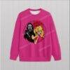Barbie and Ghostface sweatshirt-neonpink.jpg Hello Barbie Unisex Sweatshirt-XS to 6XL-Various Colours