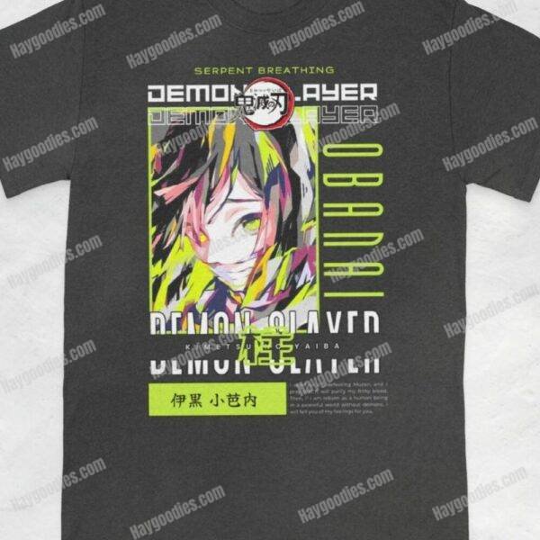 obanai.jpg Demon Slayer Anime Unisex T-Shirts-S to 5XL-Various Designs