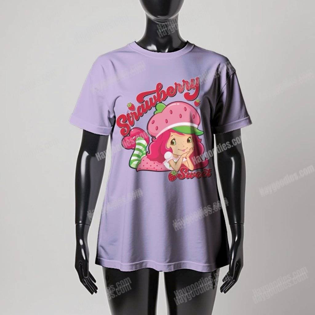 Strawberry Shortcake t-shirt-Orchid