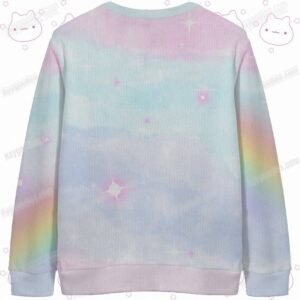 Pastel Cat Knit Cardigan – Cute, Cosy & Size-Inclusive (S–7XL)