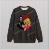 Barbie and Ghostface sweatshirt-pepper.jpg Hello Barbie Unisex Sweatshirt-XS to 6XL-Various Colours