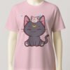 Sailor Moon Luna t-shirt kawaii Luna Artemis-pink Sailor Moon Luna t-shirt kawaii Luna Artemis