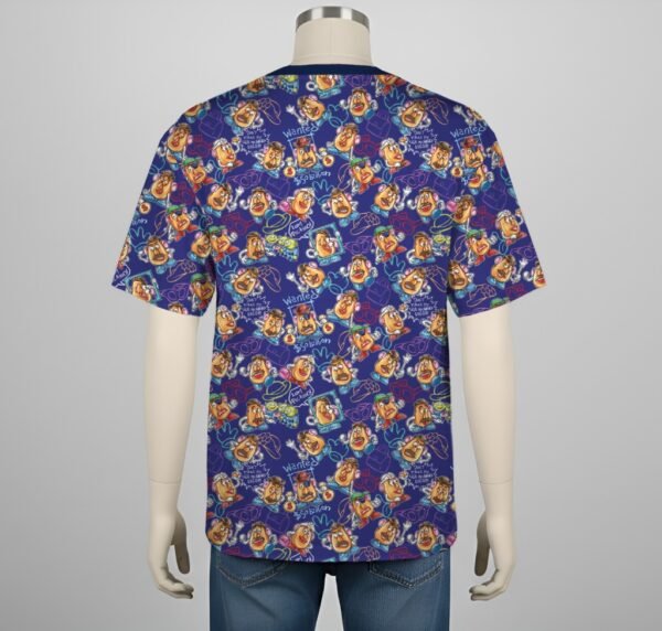 Mr Potato Head T-Shirt – All-Over Pattern Unisex Tee | XS to 7XL