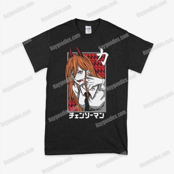 power3.jpeg Power Chainsaw Man Anime Unisex T-Shirts-S to 5XL-Various Designs