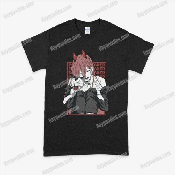 power5.jpeg Power Chainsaw Man Anime Unisex T-Shirts-S to 5XL-Various Designs