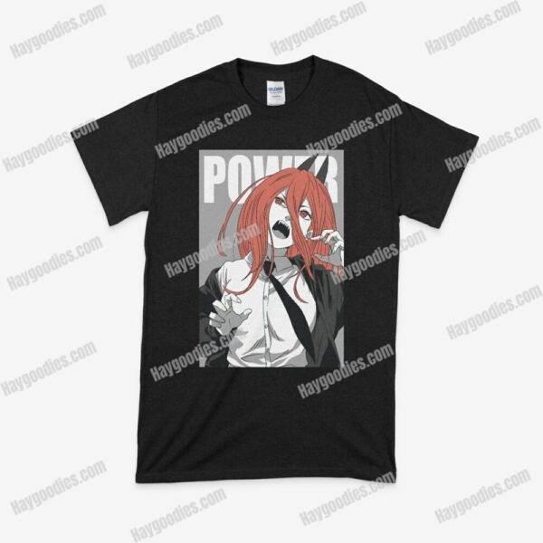 power7.jpeg Power Chainsaw Man Anime Unisex T-Shirts-S to 5XL-Various Designs