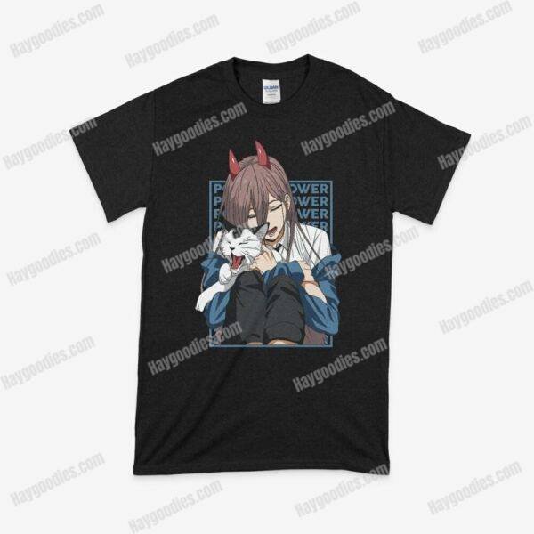 power9.jpeg Power Chainsaw Man Anime Unisex T-Shirts-S to 5XL-Various Designs