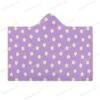 purplestars.jpeg Cute Stars Cloak Hooded Blanket – Various Designs | 3 Sizes