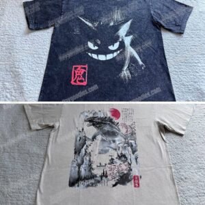 Customisable Unisex Mineral Wash T-Shirt – 9 Colours – S to 5XL