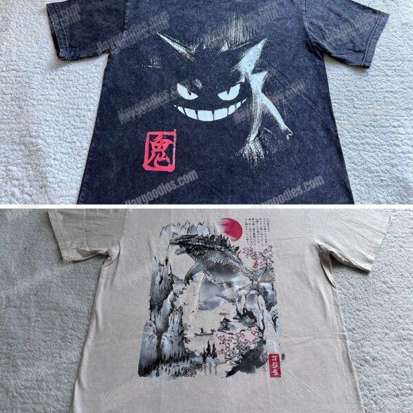 Customisable Unisex Mineral Wash T-Shirt – 9 Colours – S to 5XL