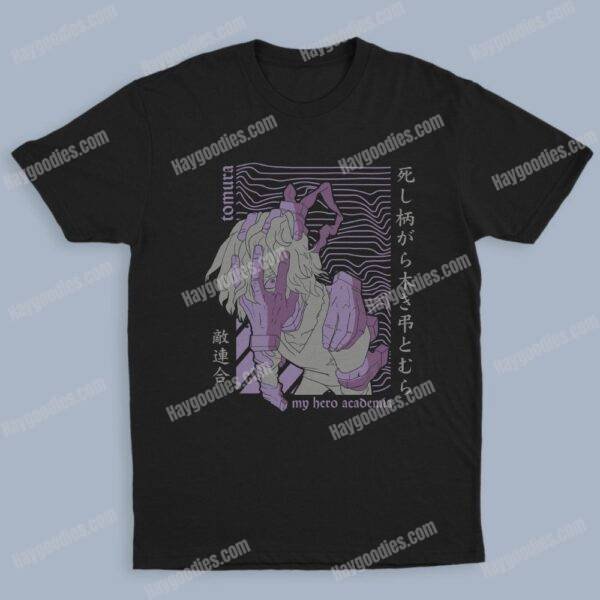 shigaraki2.jpg Shigaraki Tomura Unisex Black T-Shirts-Kids and Adult Sizes to 5XL-Various Designs