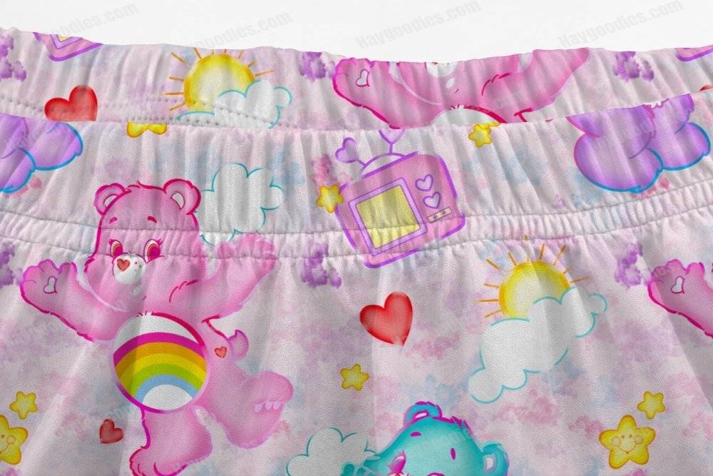 Care Bears Short Skirt With Pockets-UK 8 to 26-Pink