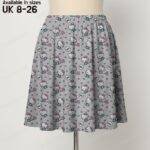 Hello Kitty skater skirt with pockets kawaii pattern